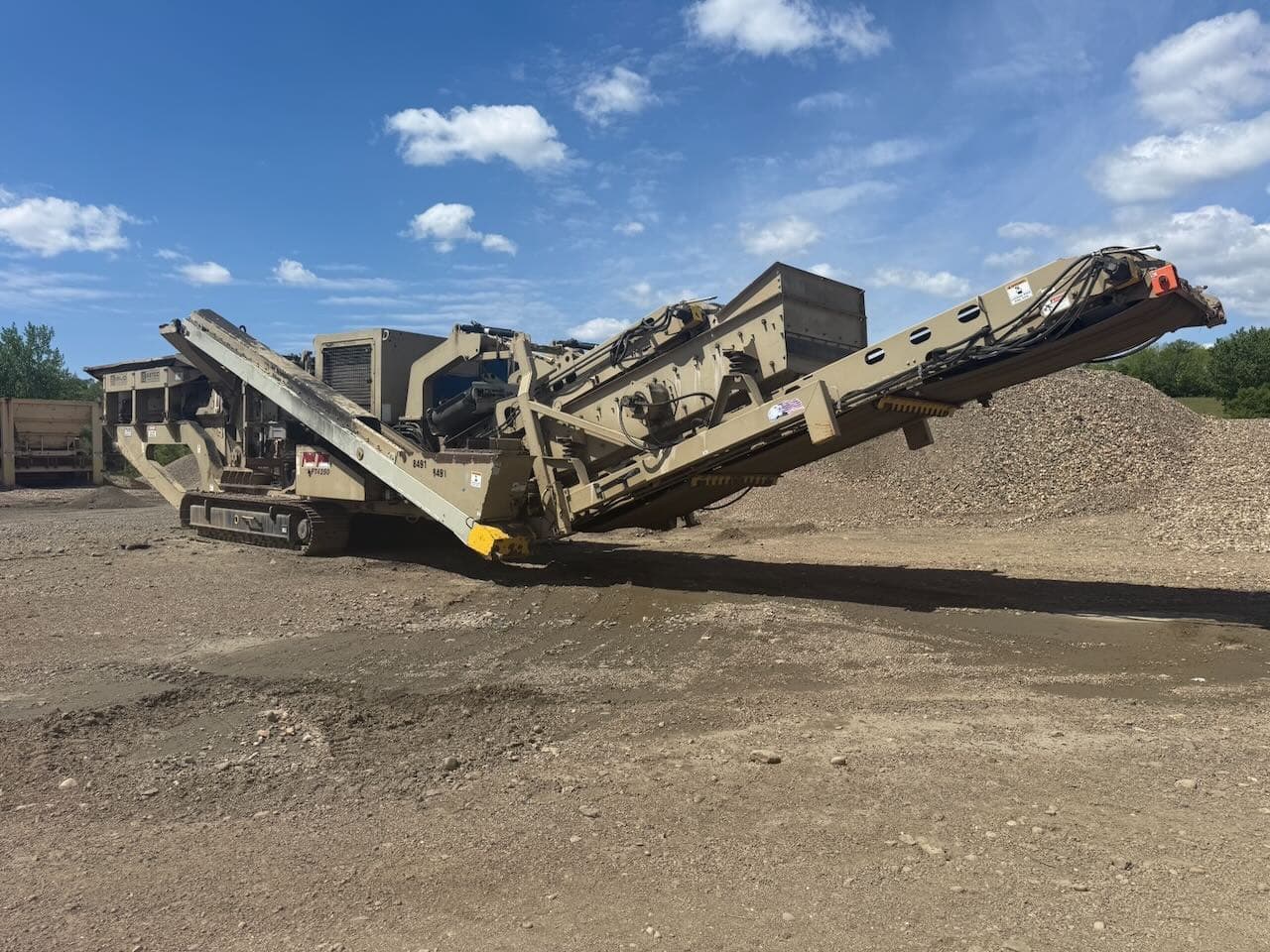 2018 Astec FT4250 HSI Track Close Circuit Crushing Plant