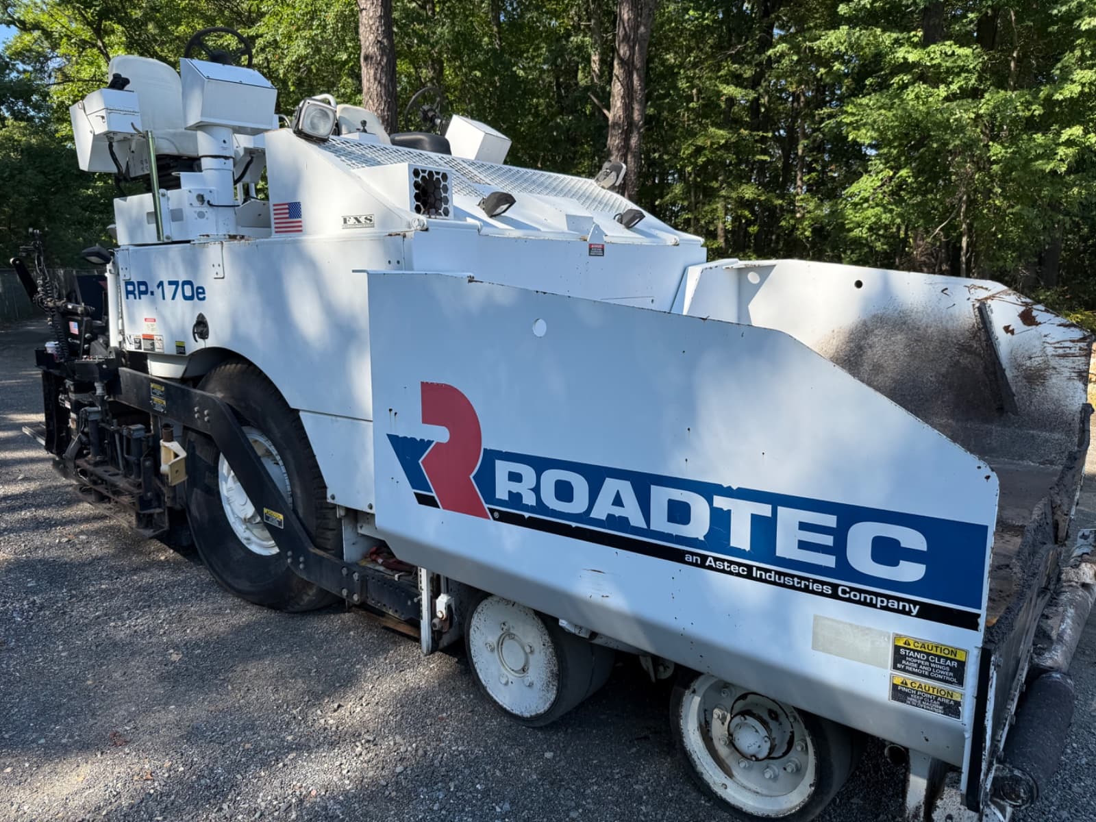 2016 Roadtec RP170e